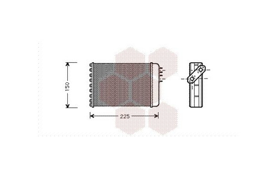 Heat Exchanger, interior heating, Image 2