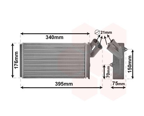 Heat Exchanger, interior heating, Image 2