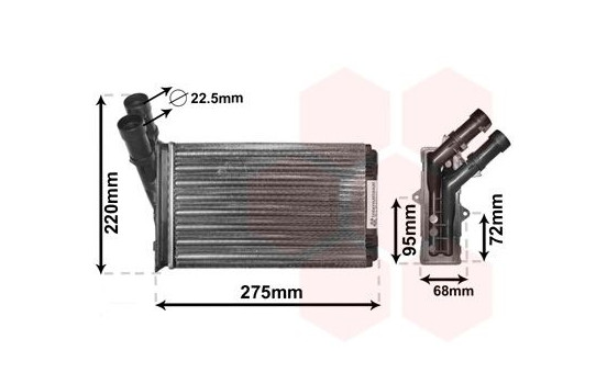 Heat Exchanger, interior heating, Image 2