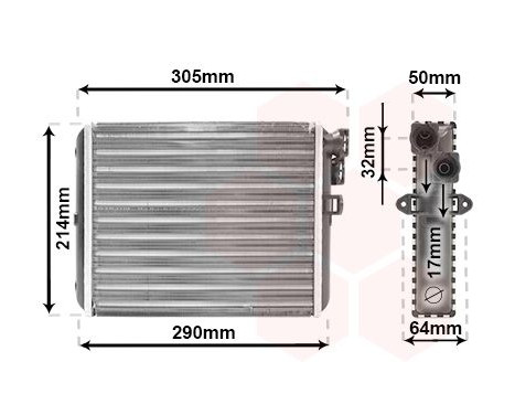 Heat Exchanger, interior heating, Image 2