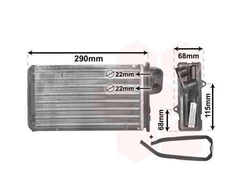 Heat Exchanger, interior heating, Image 2