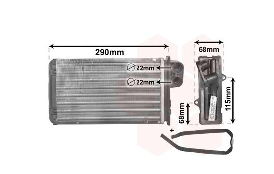Heat Exchanger, interior heating, Image 2