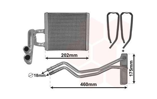 Heat Exchanger, interior heating, Image 2