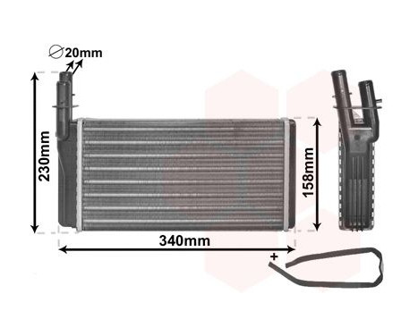 Heat Exchanger, interior heating, Image 2