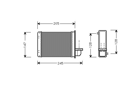 Heat Exchanger, interior heating