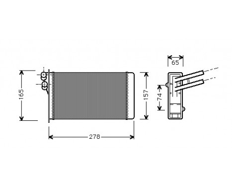 Heat Exchanger, interior heating