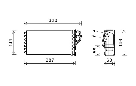 Heat Exchanger, interior heating