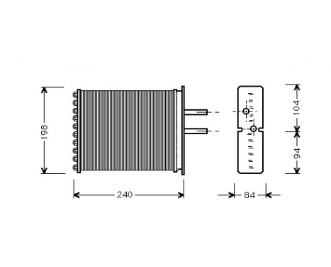 Heat Exchanger, interior heating