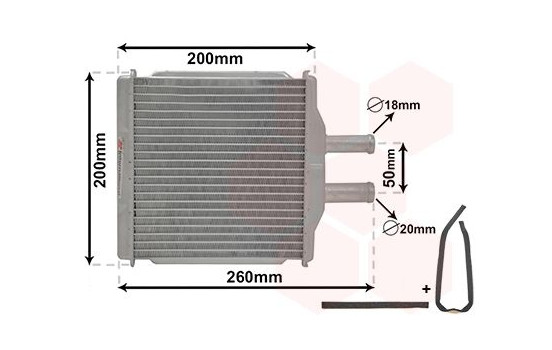 Heat Exchanger, interior heating, Image 2