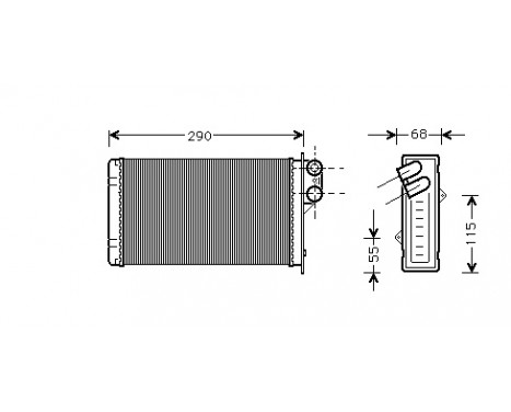 Heat Exchanger, interior heating