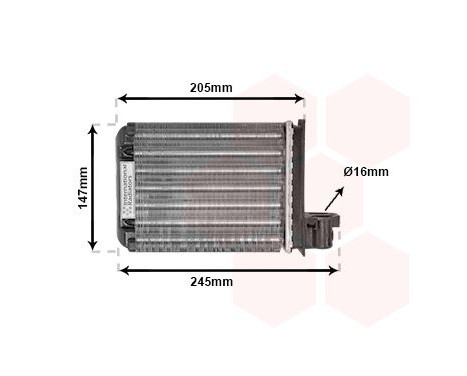 Heat Exchanger, interior heating, Image 2