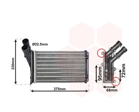 Heat Exchanger, interior heating, Image 2