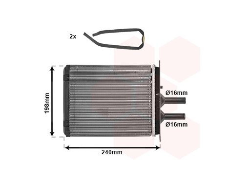 Heat Exchanger, interior heating, Image 2