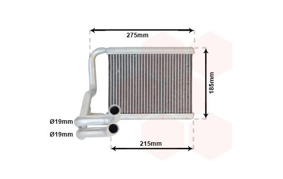 Heat Exchanger, interior heating, Image 2