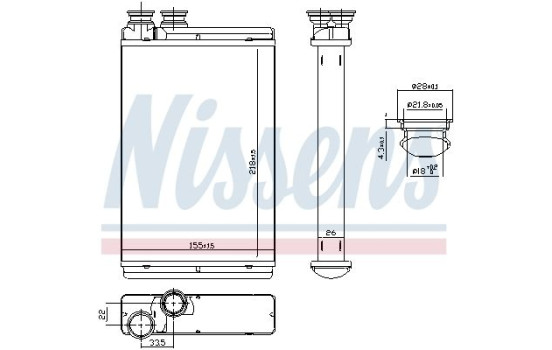Heat Exchanger, interior heating, Image 2