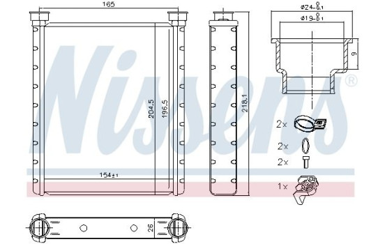 Heat Exchanger, interior heating