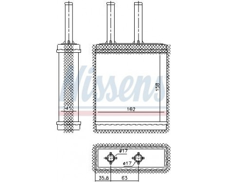 Heat Exchanger, interior heating, Image 2