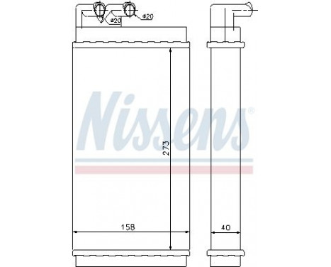 Heat Exchanger, interior heating, Image 2