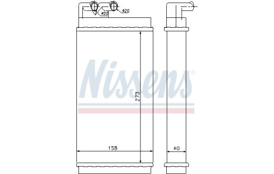 Heat Exchanger, interior heating, Image 2