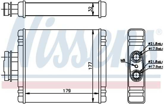 Heat Exchanger, interior heating, Image 2