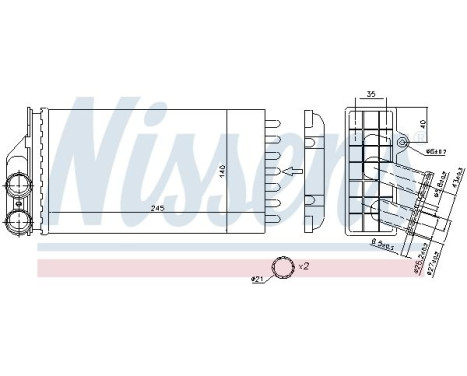 Heat Exchanger, interior heating