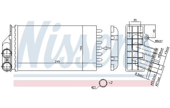Heat Exchanger, interior heating
