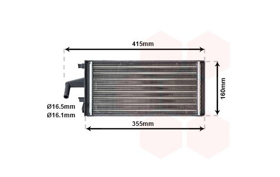 Heat Exchanger, interior heating, Image 2