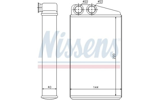 Heat Exchanger, interior heating, Image 2