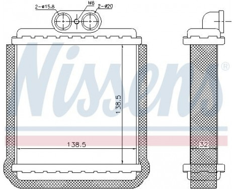 Heat Exchanger, interior heating, Image 2