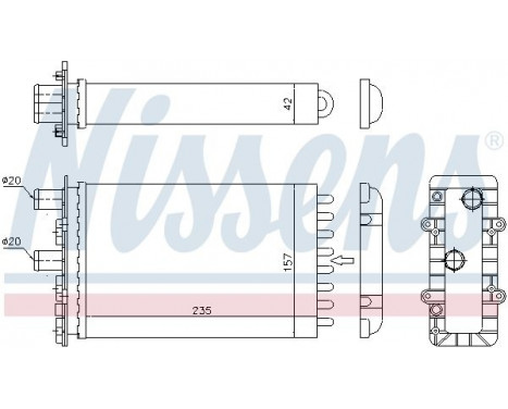 Heat Exchanger, interior heating, Image 2