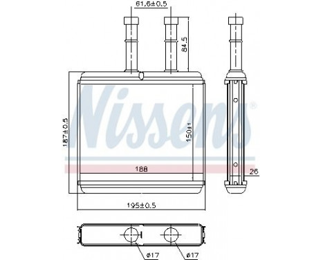 Heat Exchanger, interior heating, Image 2