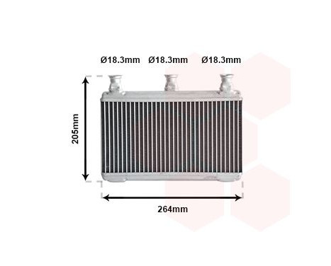 Heat Exchanger, interior heating, Image 2