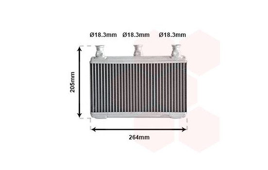 Heat Exchanger, interior heating, Image 2