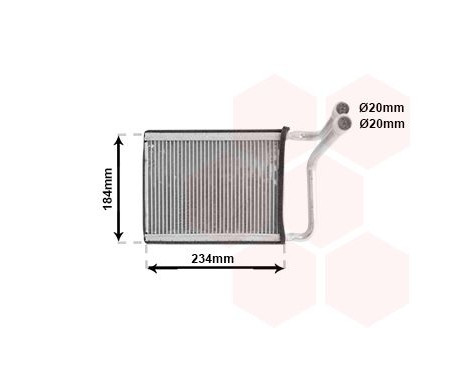 Heat Exchanger, interior heating, Image 2