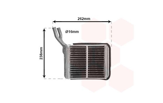 Heat Exchanger, interior heating, Image 2