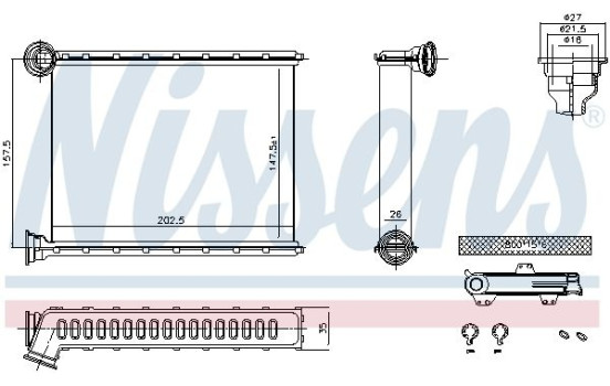 Heat Exchanger, interior heating, Image 7