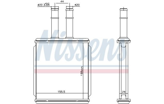 Heat Exchanger, interior heating, Image 6