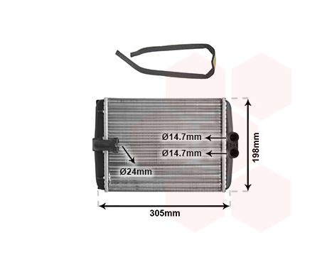 Heat Exchanger, interior heating, Image 2