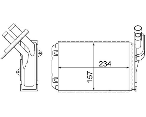 Heat Exchanger, interior heating, Image 2