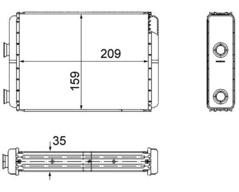 Heat Exchanger, interior heating