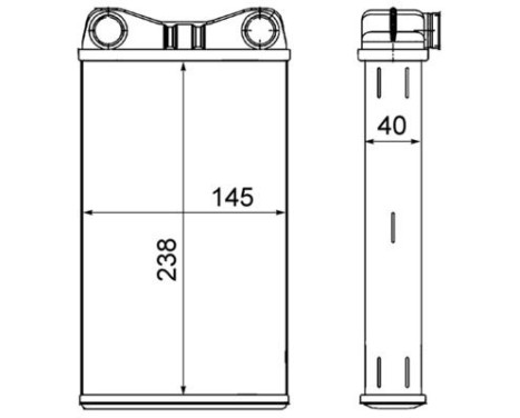 Heat Exchanger, interior heating, Image 2