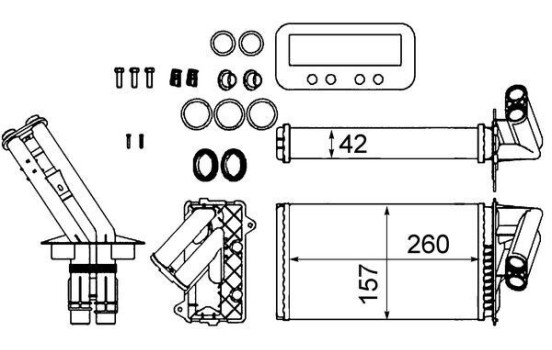 Heat Exchanger, interior heating