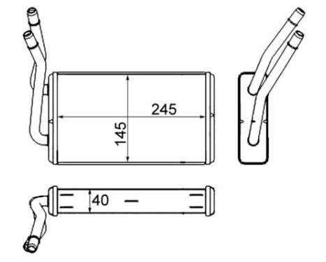 Heat Exchanger, interior heating