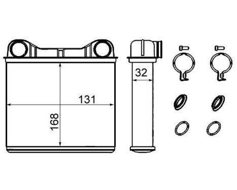Heat Exchanger, interior heating, Image 2