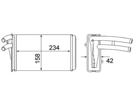 Heat Exchanger, interior heating, Image 2