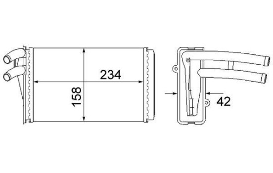 Heat Exchanger, interior heating