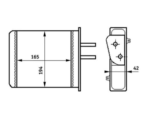 Heat Exchanger, interior heating