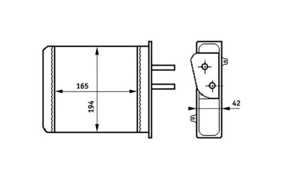 Heat Exchanger, interior heating