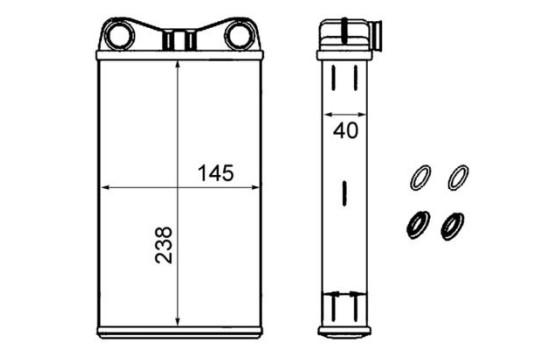 Heat Exchanger, interior heating