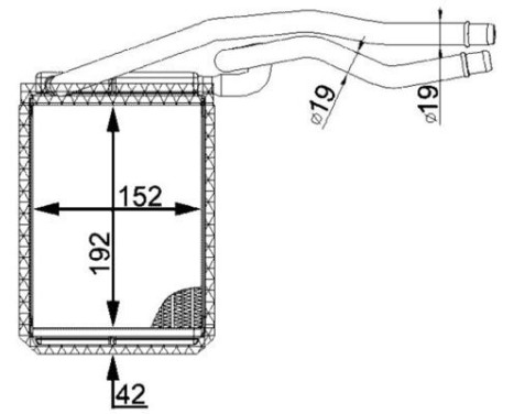 Heat Exchanger, interior heating, Image 2